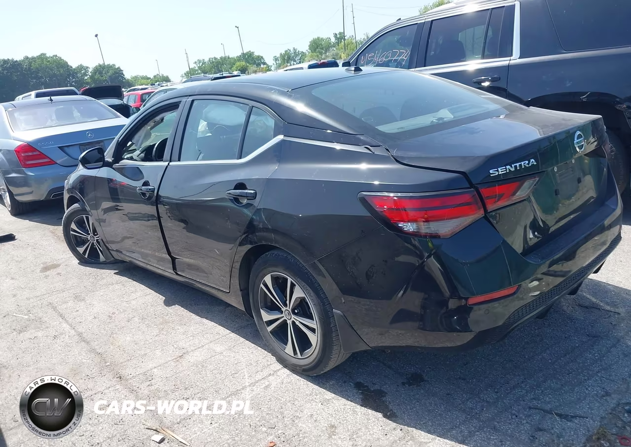 2021 Nissan Sentra Sv Xtronic Cvt VIN:3N1AB8CV8MY289552 - 3