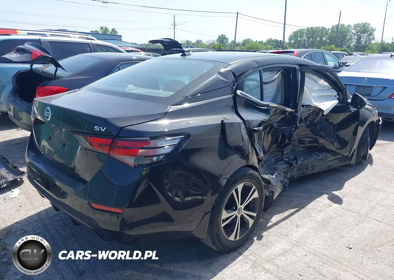 2021 Nissan Sentra Sv Xtronic Cvt VIN:3N1AB8CV8MY289552 - 4