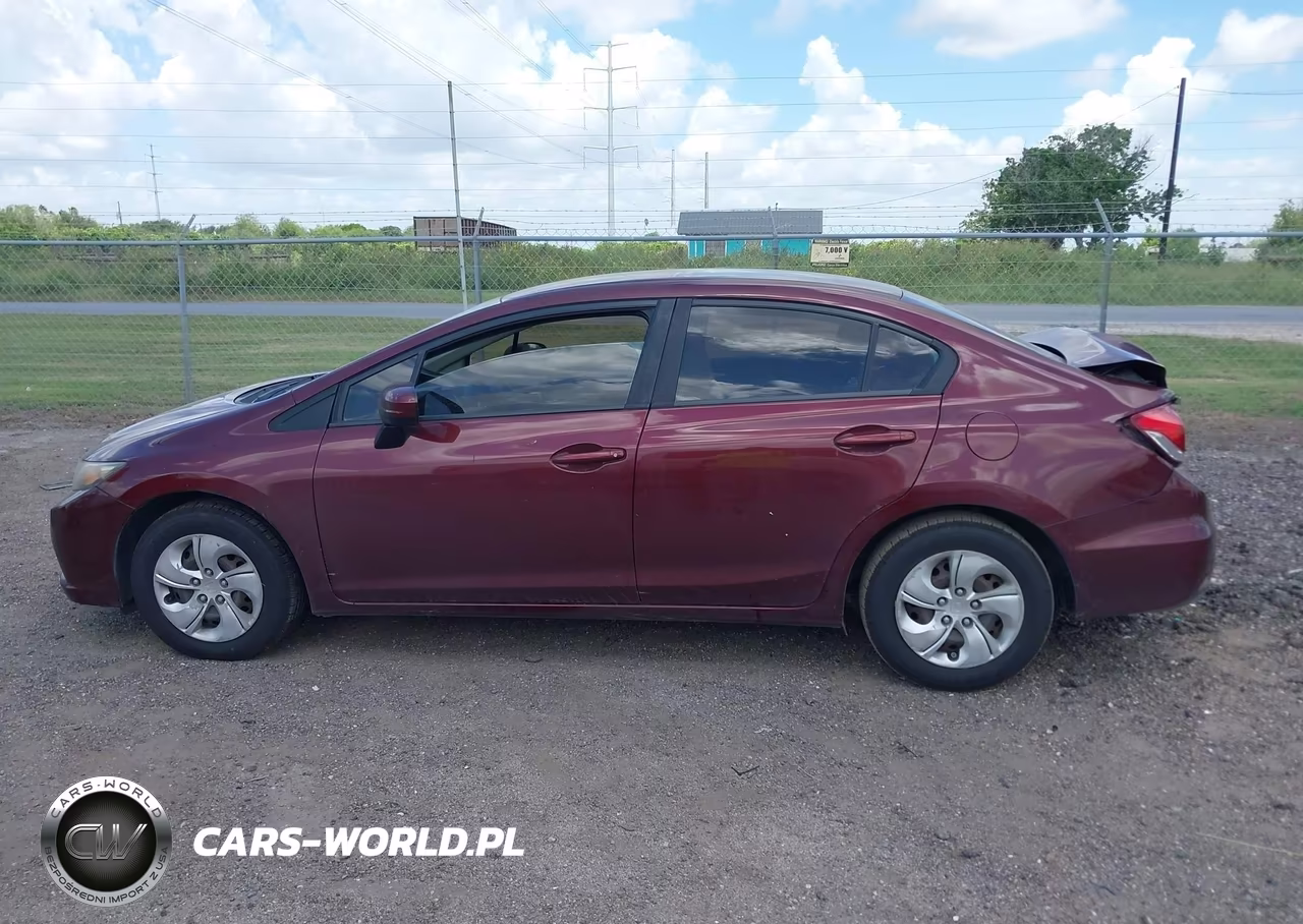 2014 Honda Civic Lx VIN:2HGFB2F51EH503107 - 14