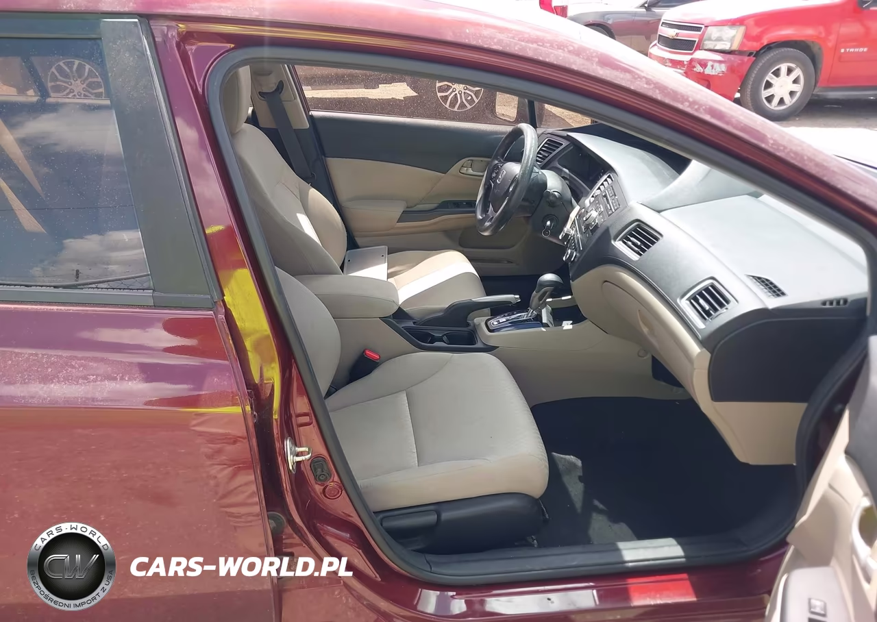2014 Honda Civic Lx VIN:2HGFB2F51EH503107 - 5