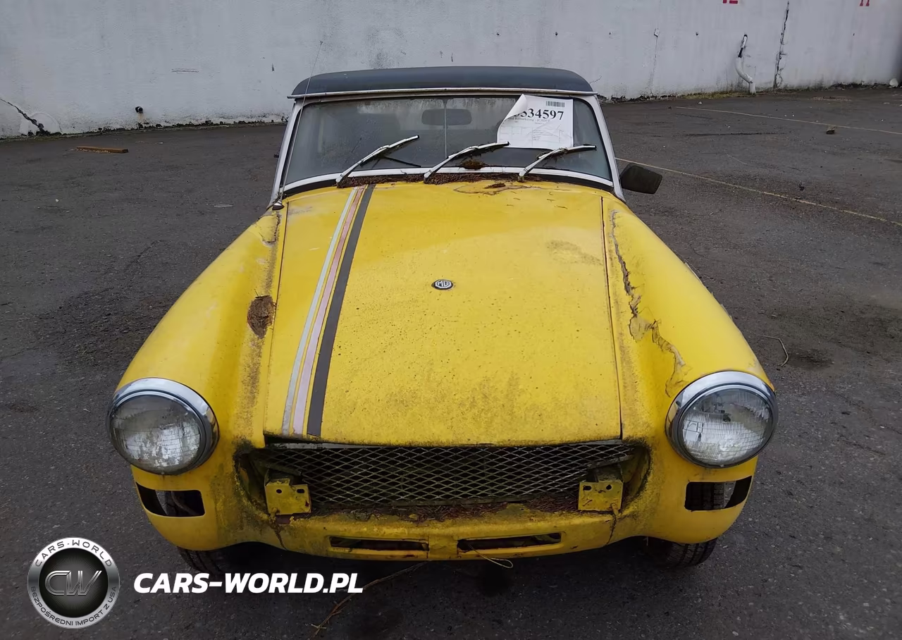 1975 Mg Midget VIN:GAN6UG0168072G - 12