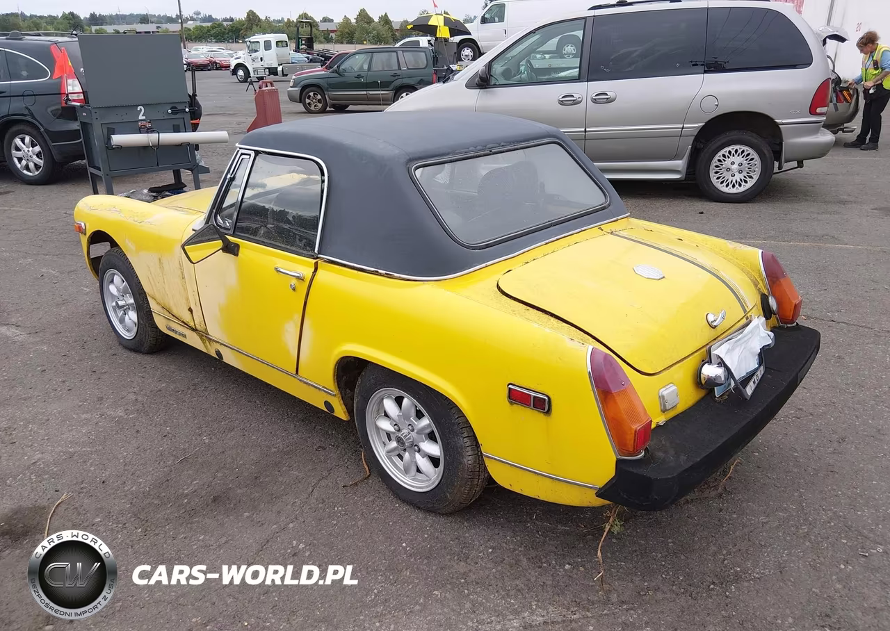 1975 Mg Midget VIN:GAN6UG0168072G - 3
