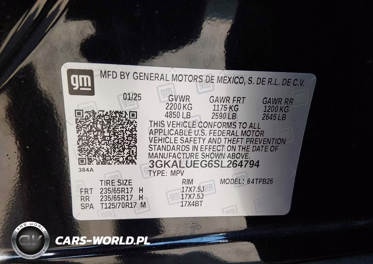 2025 GMC Terrain Awd Elevation VIN:3GKALUEG6SL264794 - 9