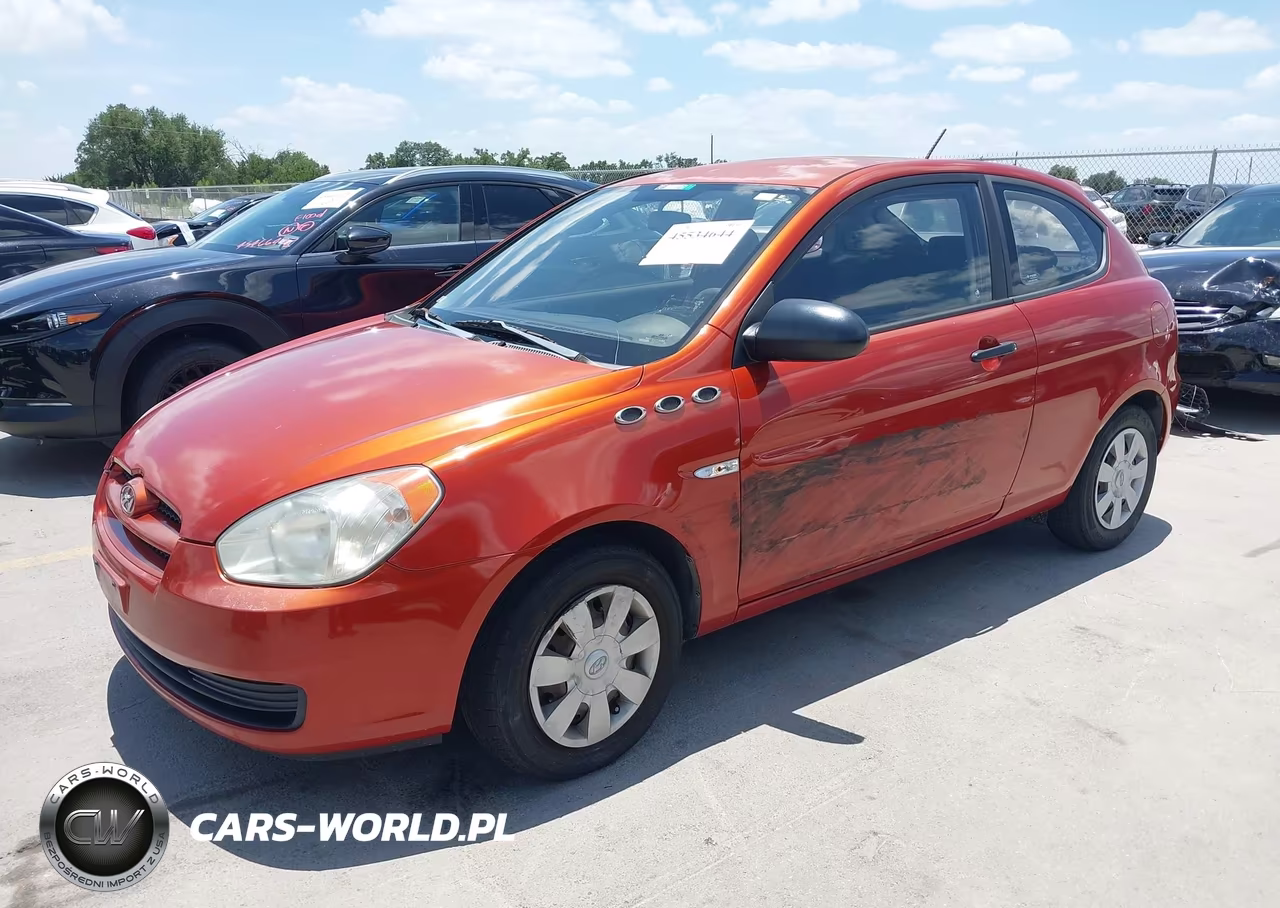 2007 Hyundai Accent Gs VIN:KMHCM36C67U030753 - 2