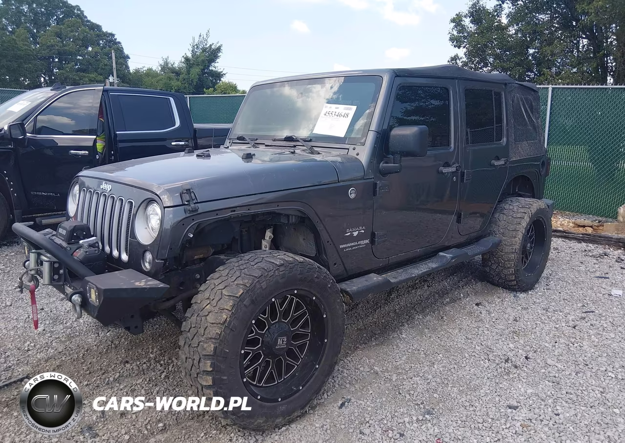 2018 Jeep Wrangler Jk Unlimited Sahara 4X4 VIN:1C4HJWEG1JL927016 - 2