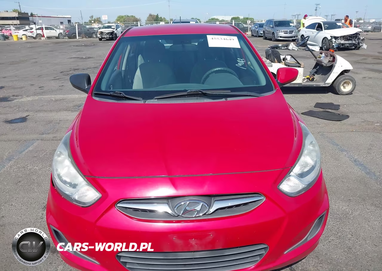 2013 Hyundai Accent Gls VIN:KMHCT4AE6DU463213 - 12