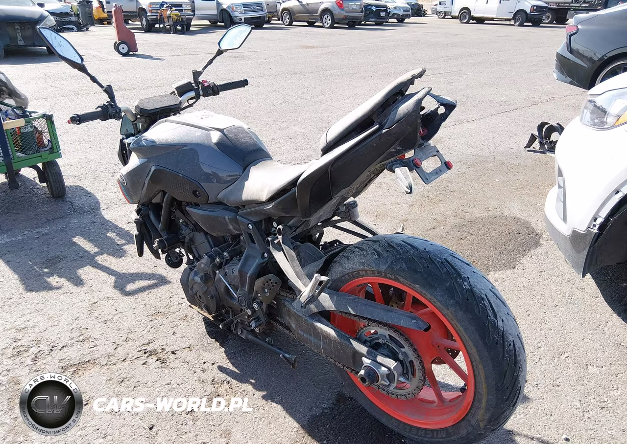 2021 Yamaha Mt07 VIN:JYARM32E3MA001080 - 3