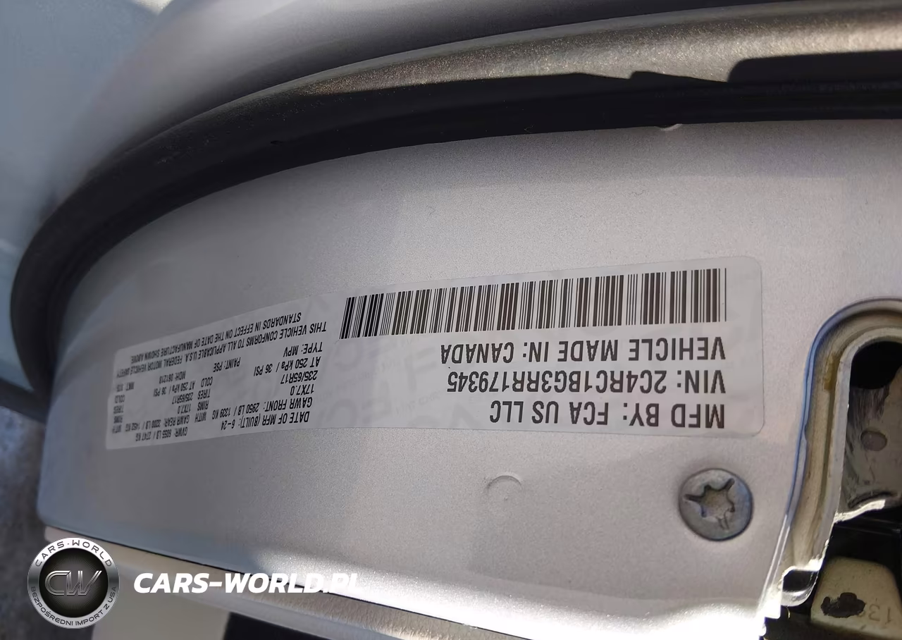 CHRYSLER PACIFICA VIN:2C4RC1BG3RR179345 - 9
