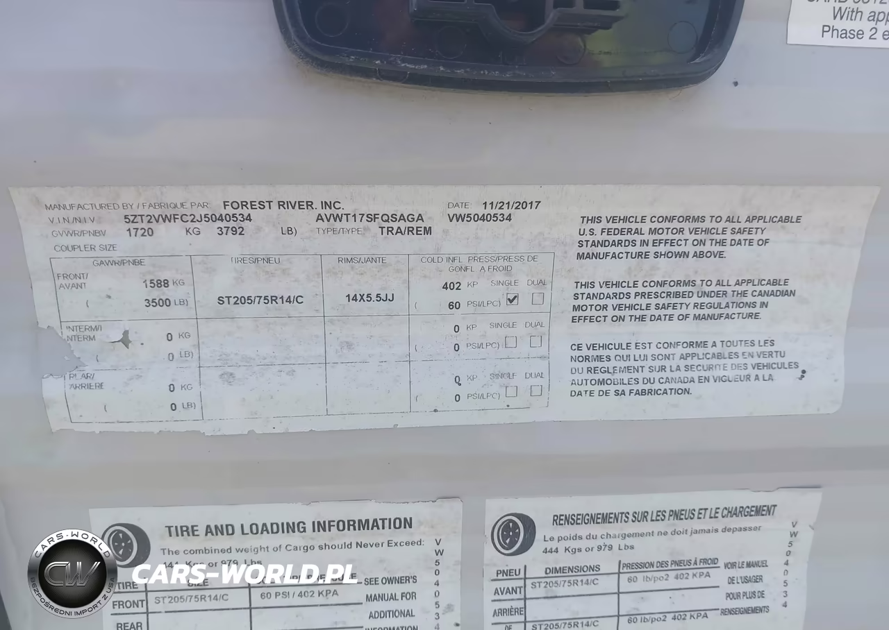 2018 Viking Saga VIN:5ZT2VWFC2J5040534 - 9