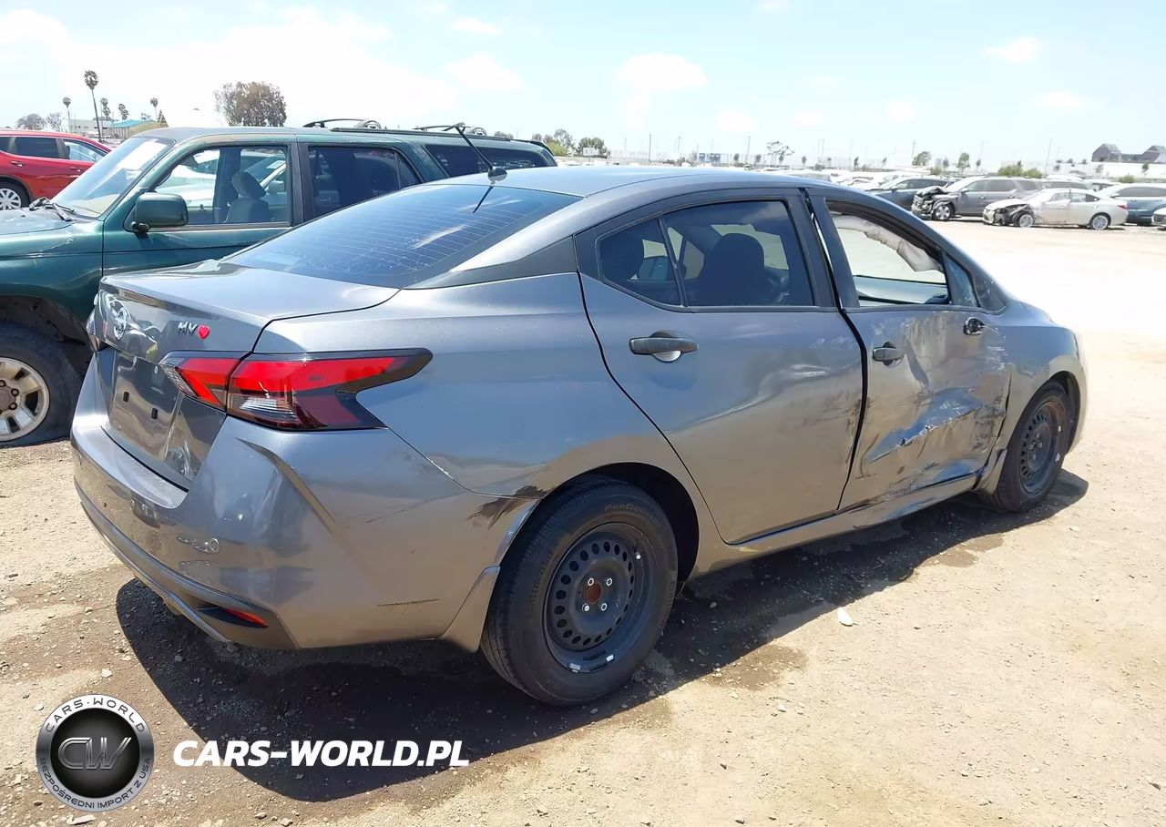 2020 Nissan Versa S Xtronic Cvt VIN:3N1CN8DV4LL915835 - 4
