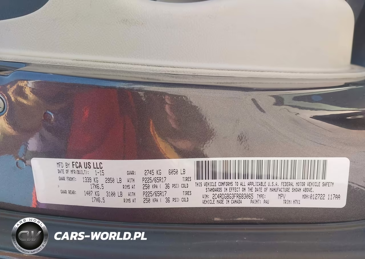 2015 Dodge Grand Caravan Se VIN:2C4RDGBG3FR683065 - 9