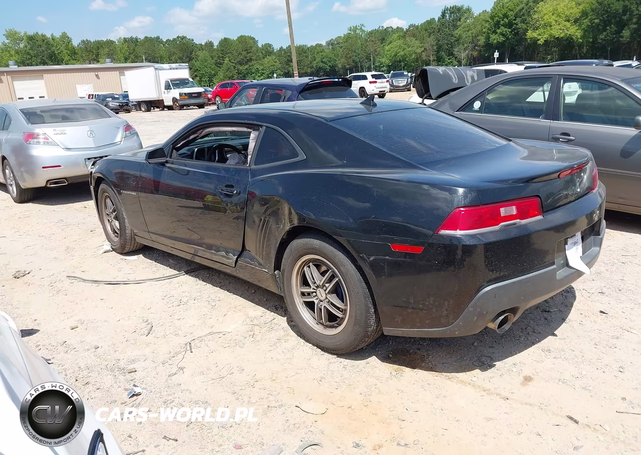 2014 Chevrolet Camaro Ls VIN:2G1FA1E33E9176935 - 3