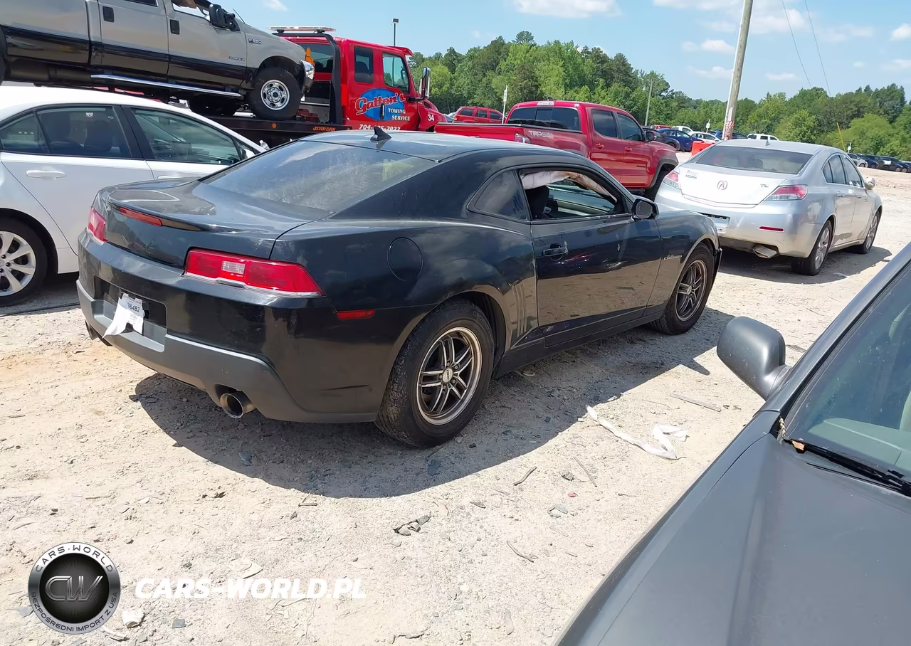 2014 Chevrolet Camaro Ls VIN:2G1FA1E33E9176935 - 4