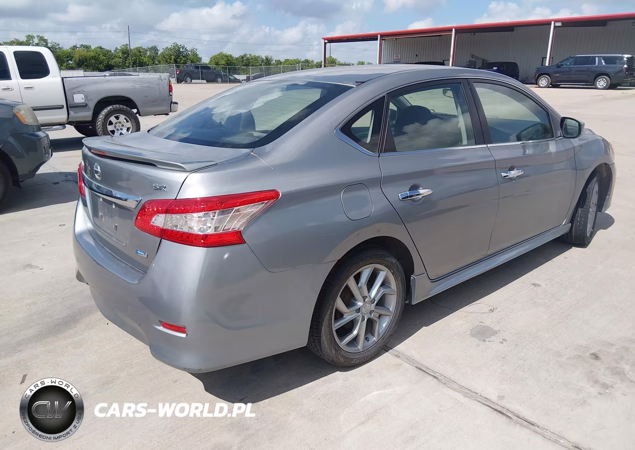 2013 Nissan Sentra Sr VIN:3N1AB7APXDL717553 - 4
