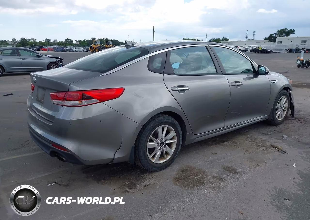 2016 Kia Optima Lx VIN:5XXGT4L31GG109515 - 4