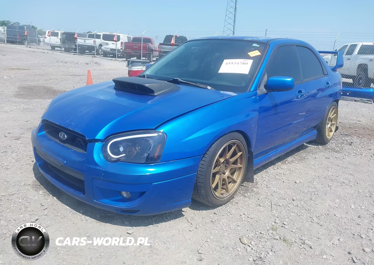 2004 Subaru Impreza Wrx VIN:JF1GD29654G519733 - 2
