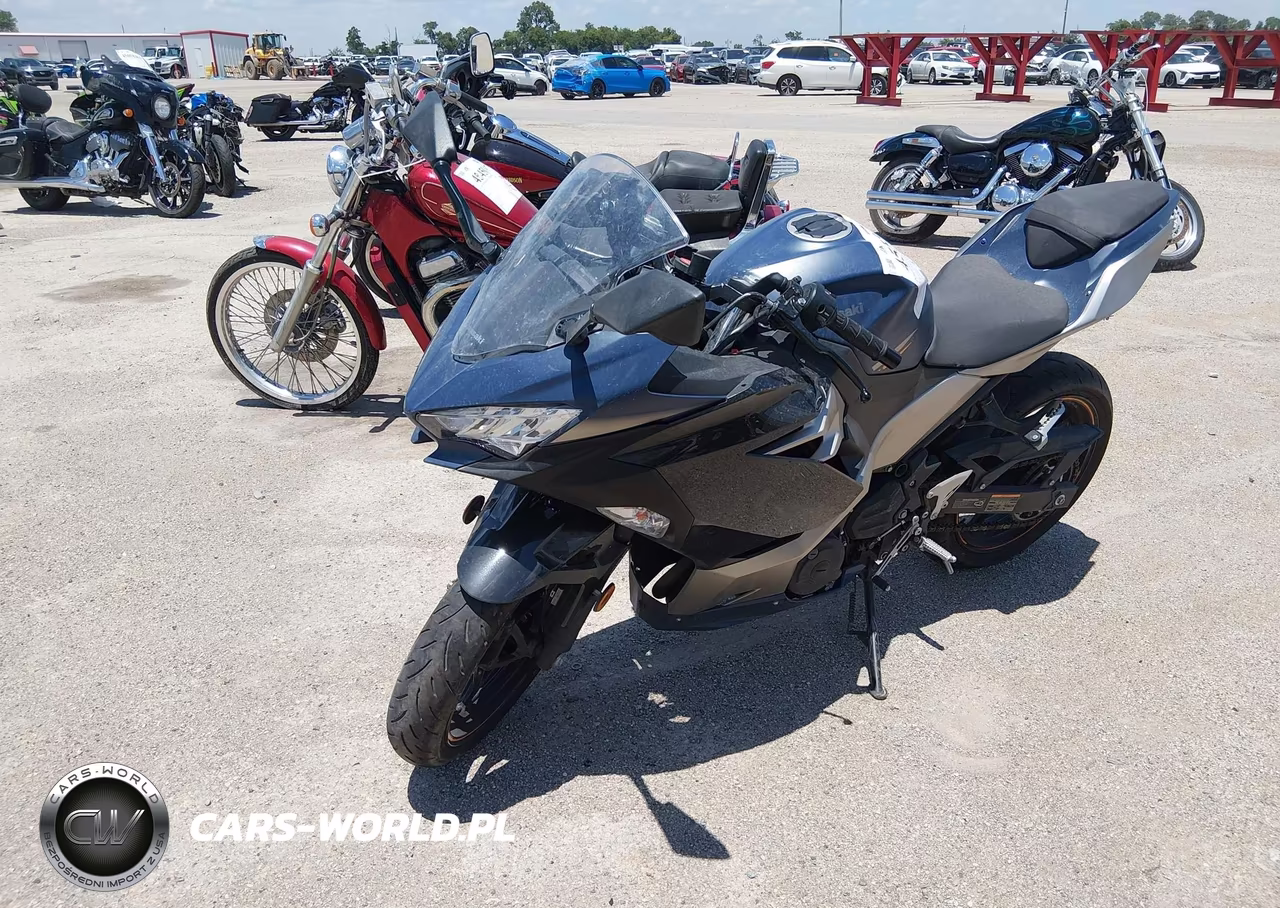 2023 Kawasaki Ex400 VIN:JKAEXKG12PDAL4128 - 2