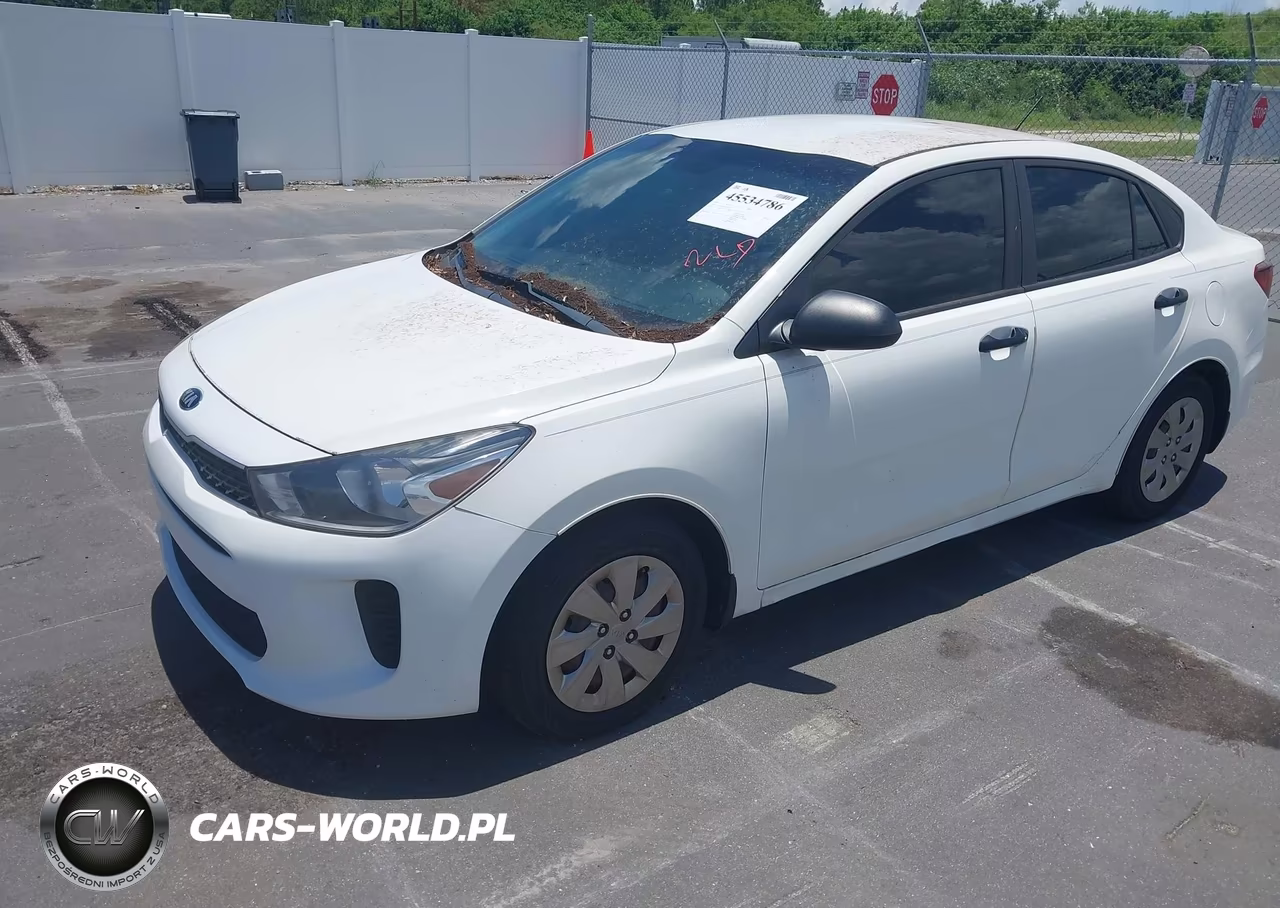2018 Kia Rio Lx VIN:3KPA24AB9JE071583 - 2