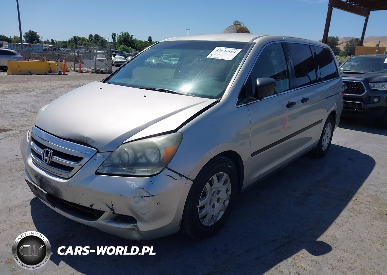 2006 Honda Odyssey Lx VIN:5FNRL38236B006763 - 2