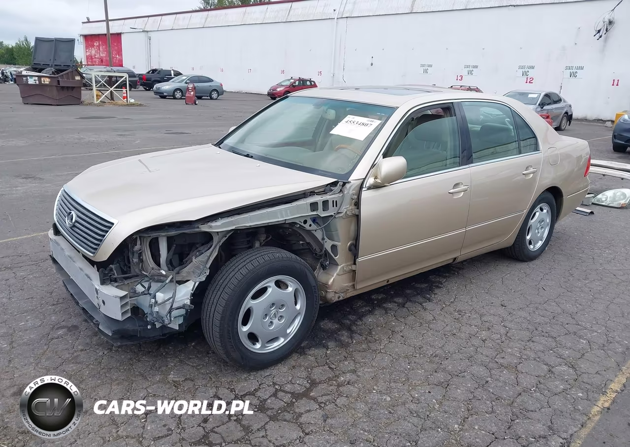 2001 Lexus Ls 430 VIN:JTHBN30F010027117 - 2