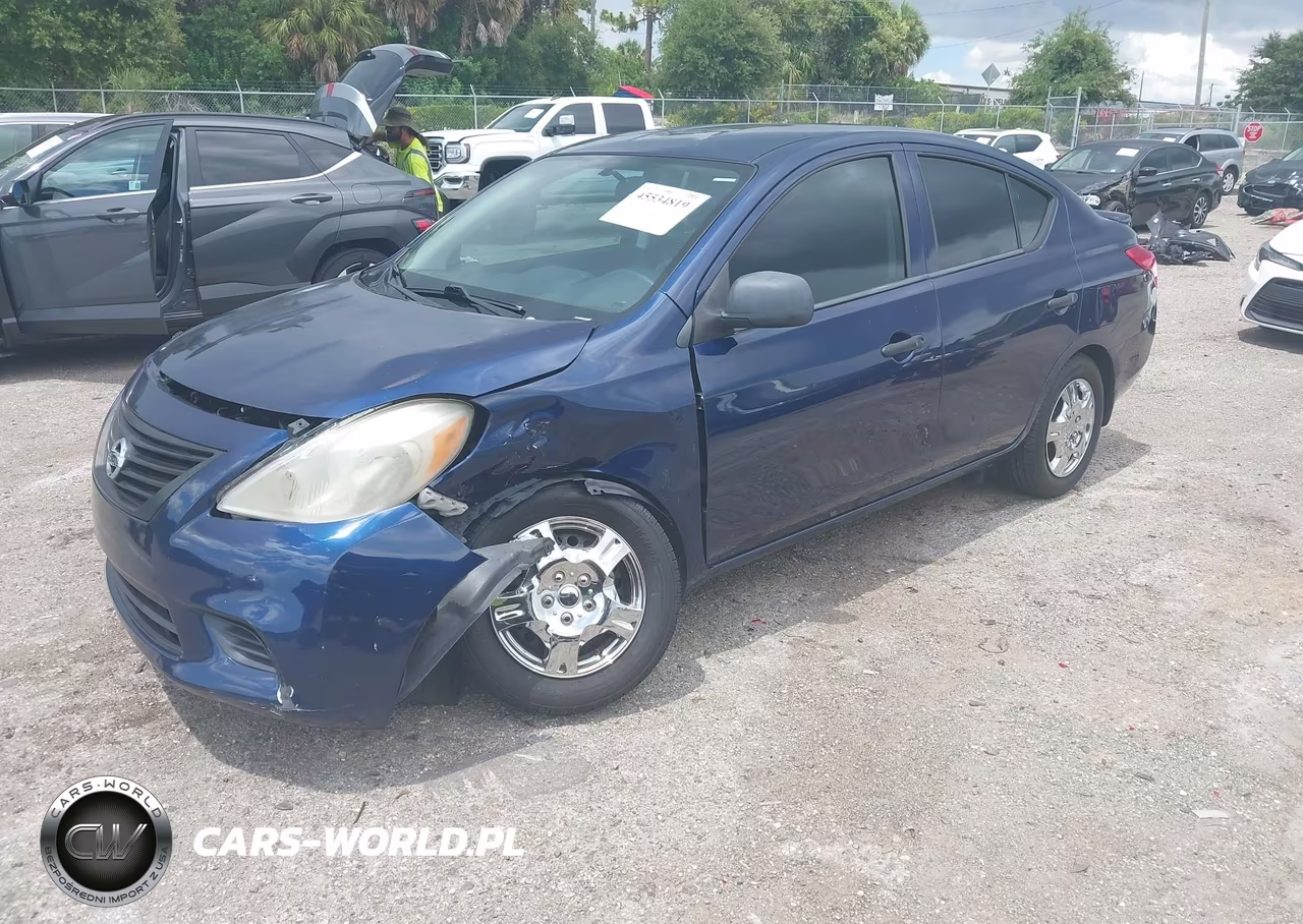 2014 Nissan Versa 1.6 S+ VIN:3N1CN7AP3EL832657 - 2