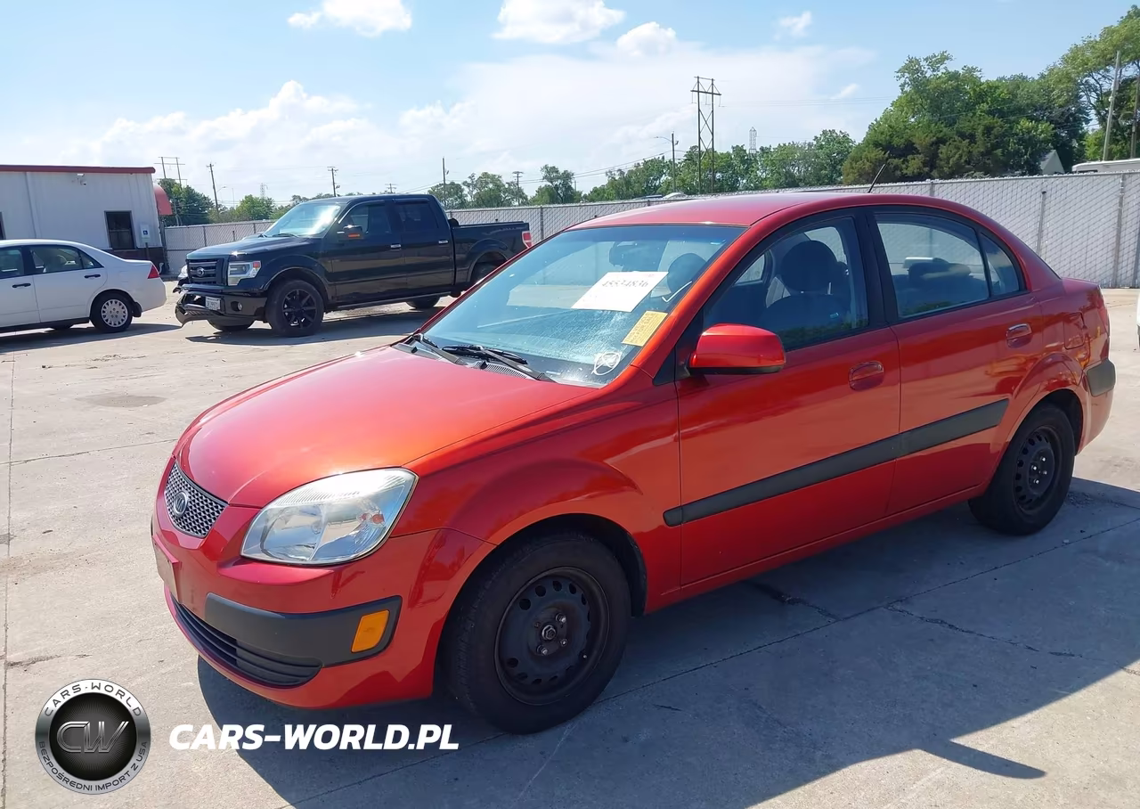 2009 Kia Rio Lx VIN:KNADE223096527128 - 2
