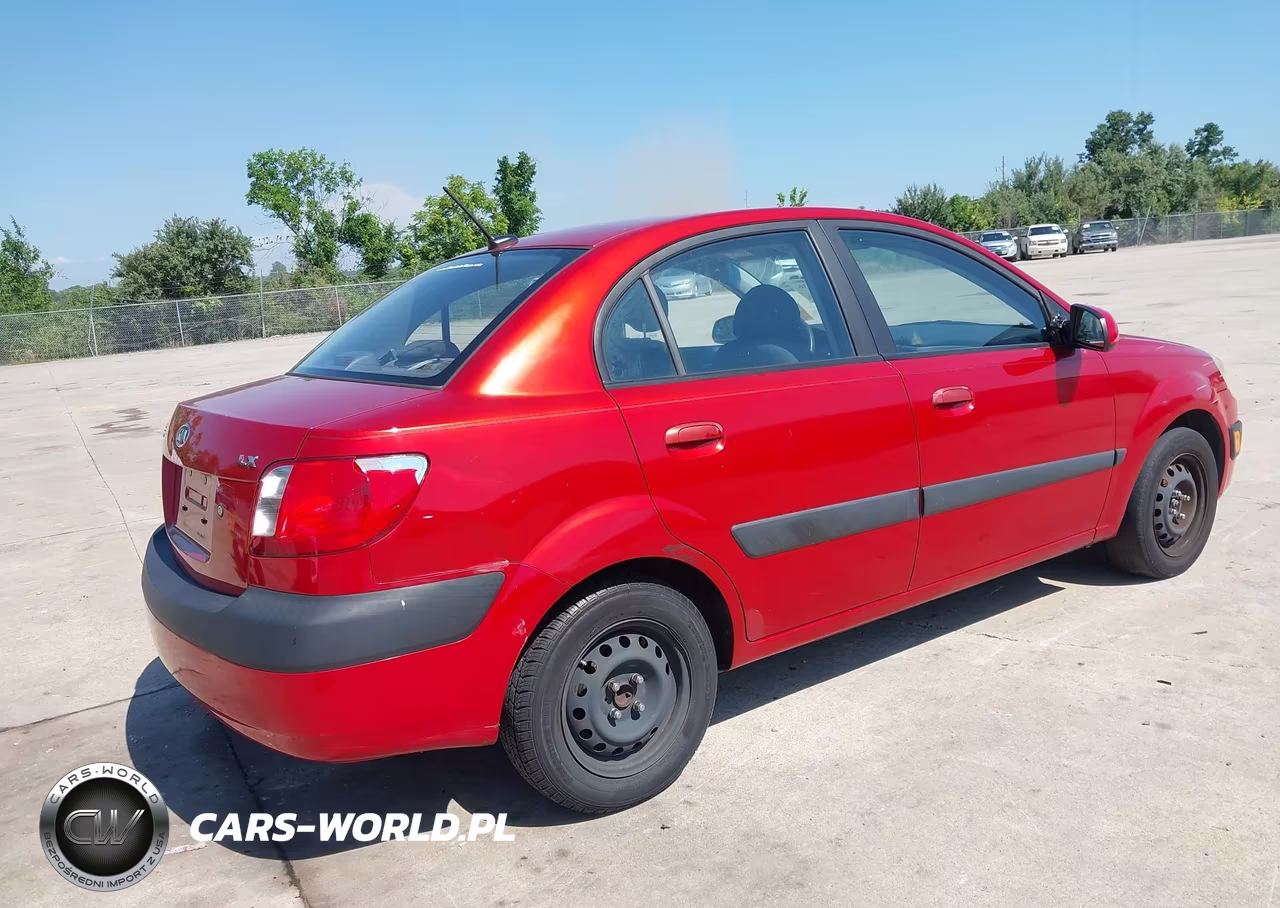 2009 Kia Rio Lx VIN:KNADE223096527128 - 4