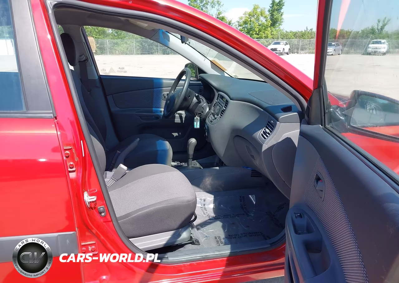 2009 Kia Rio Lx VIN:KNADE223096527128 - 5