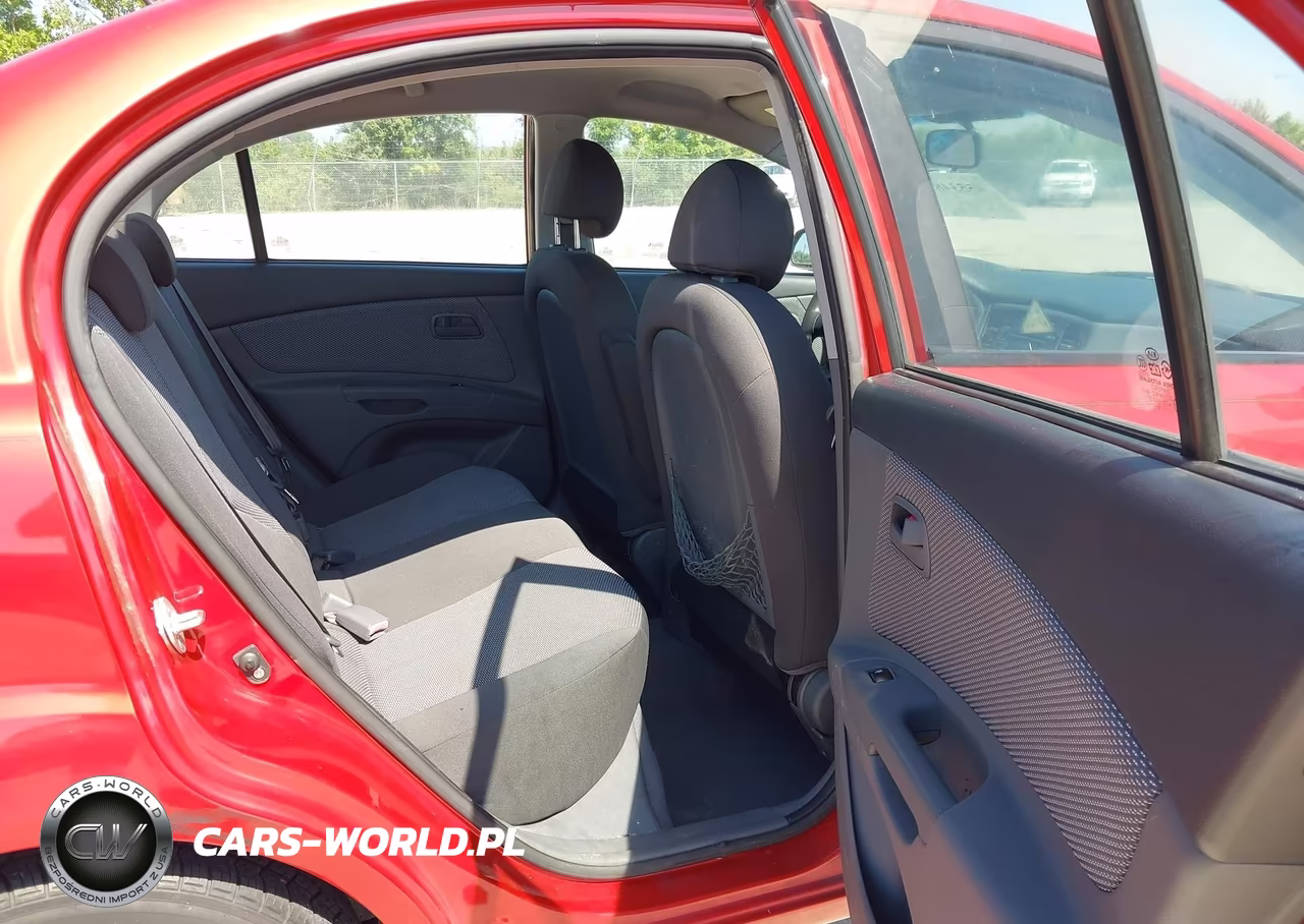 2009 Kia Rio Lx VIN:KNADE223096527128 - 8