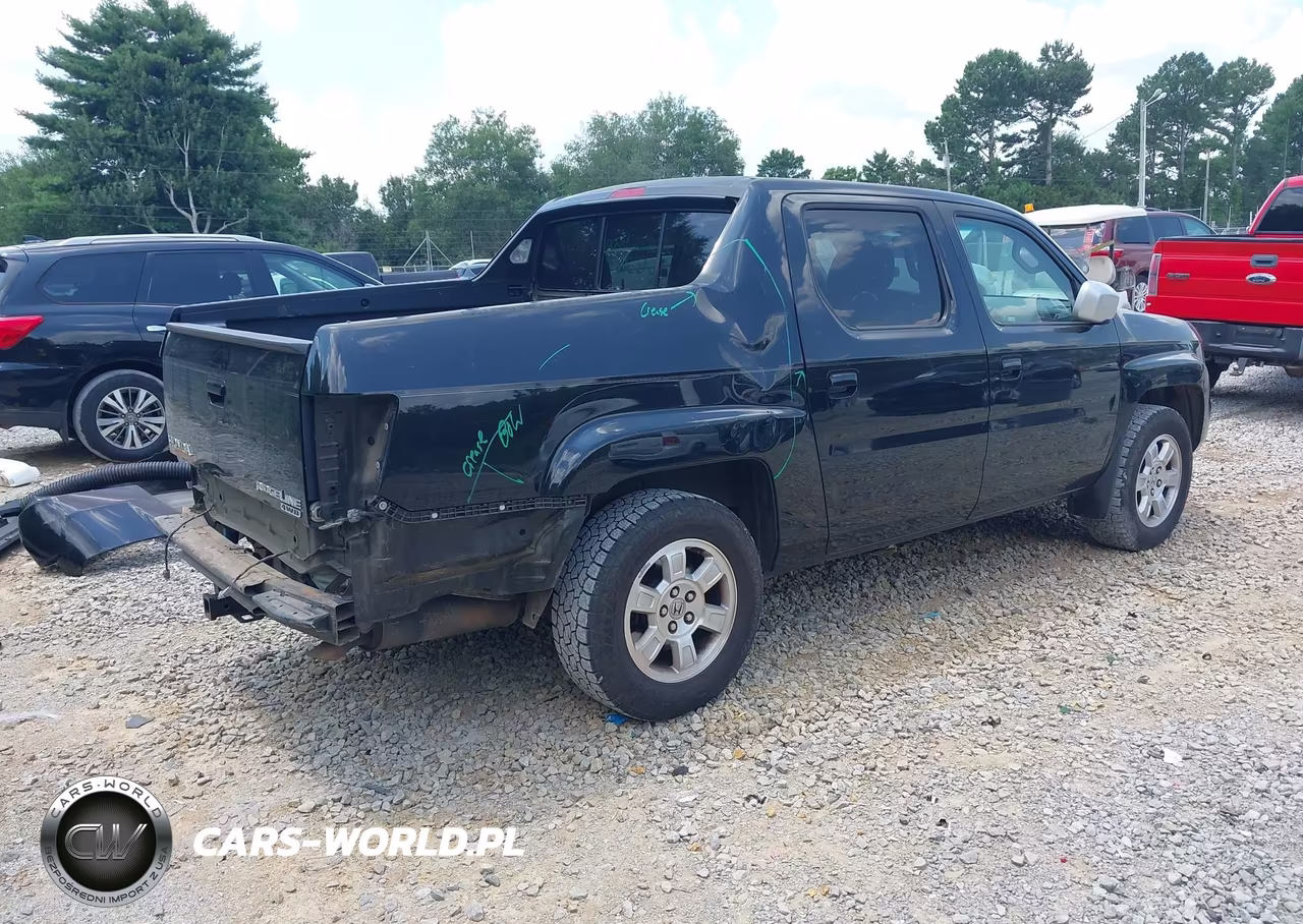 2008 Honda Ridgeline Rts VIN:2HJYK16448H524185 - 4