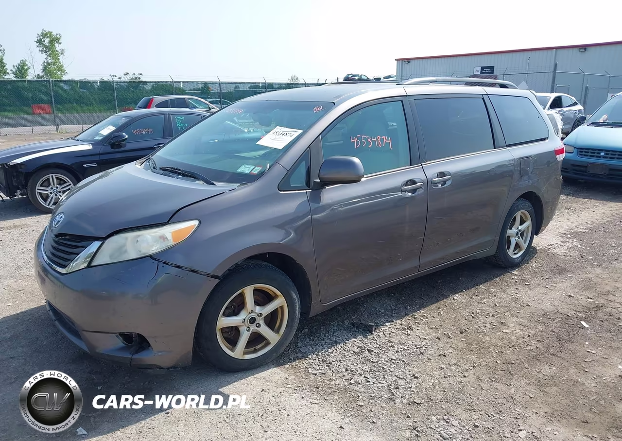 2012 Toyota Sienna Le V6 8 Passenger VIN:5TDKK3DC0CS183782 - 2