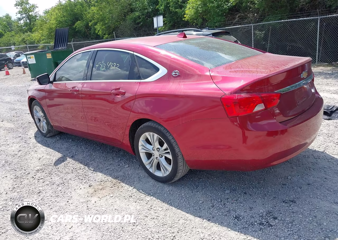 2014 Chevrolet Impala 1Lt VIN:1G1115SL8EU126086 - 3