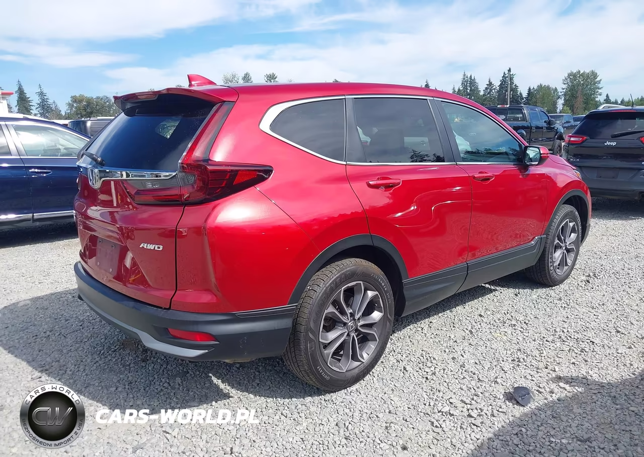 2021 Honda Cr-V Awd Ex VIN:2HKRW2H54MH603933 - 4