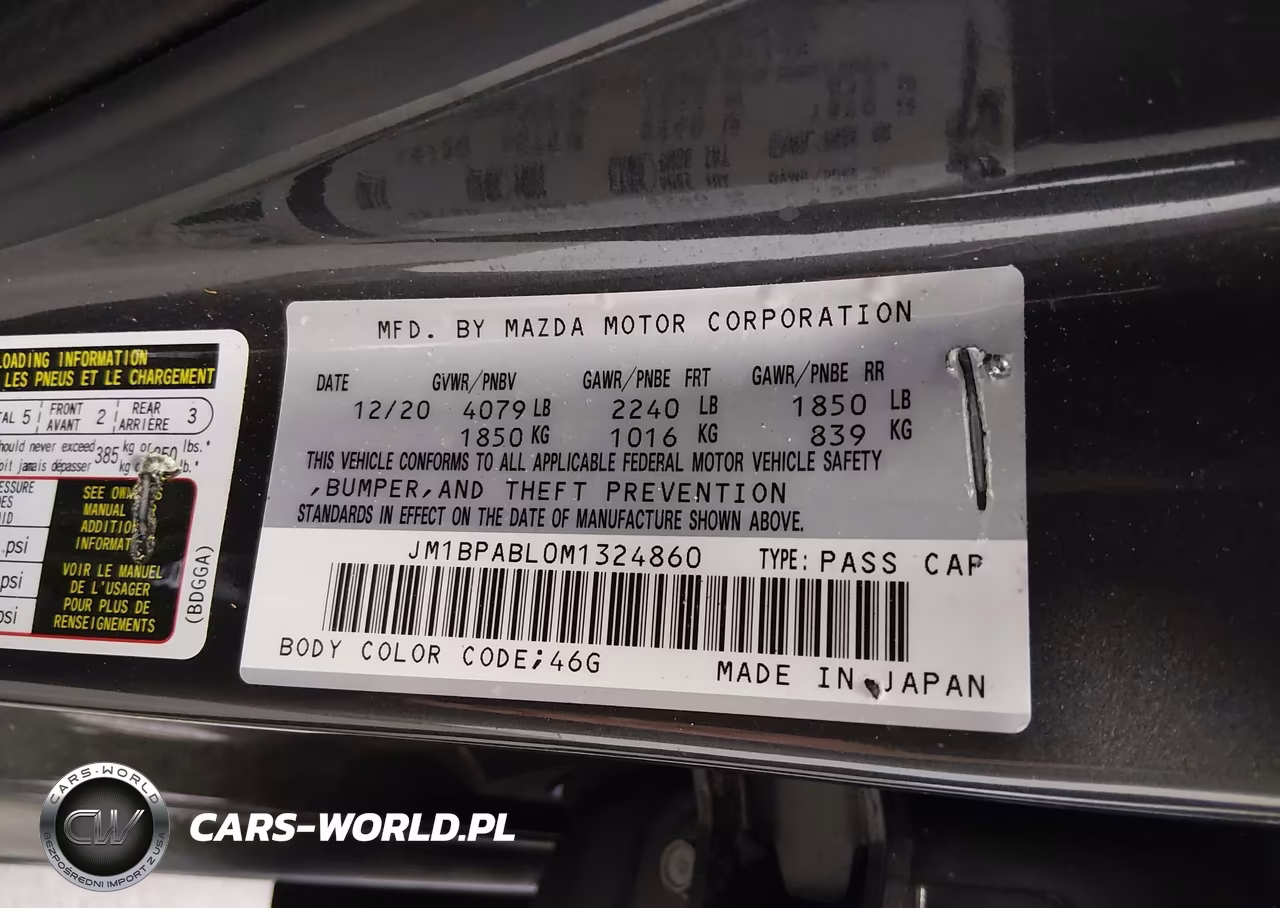 2021 Mazda Mazda3 Select VIN:JM1BPABL0M1324860 - 9
