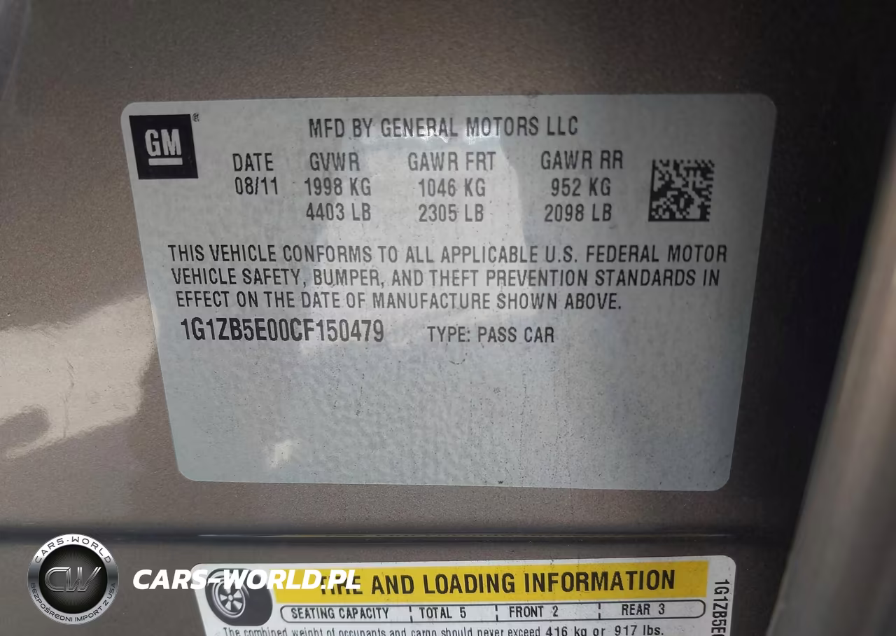 2012 Chevrolet Malibu Ls VIN:1G1ZB5E00CF150479 - 9
