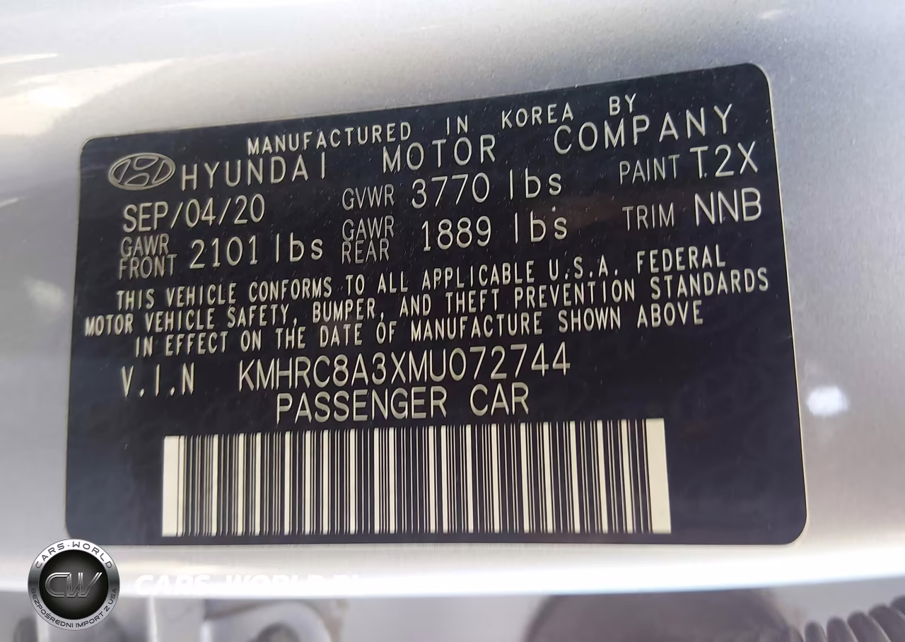2021 Hyundai Venue Sel VIN:KMHRC8A3XMU072744 - 9