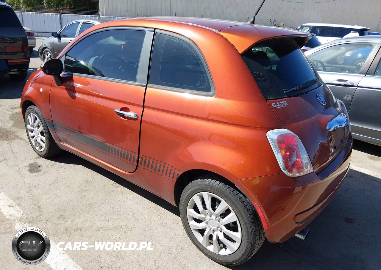 2013 Fiat 500 Pop VIN:3C3CFFAR7DT628808 - 3