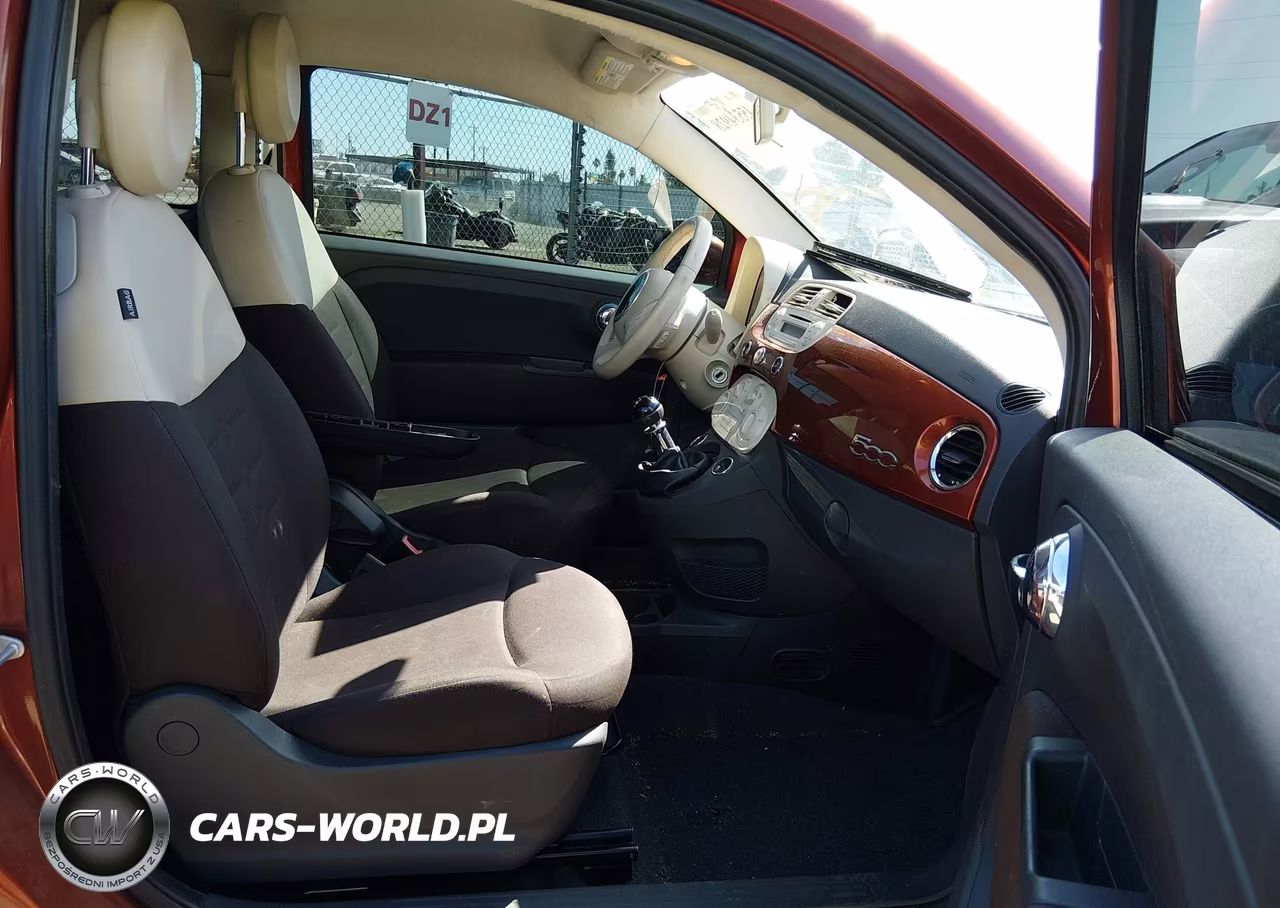 2013 Fiat 500 Pop VIN:3C3CFFAR7DT628808 - 5