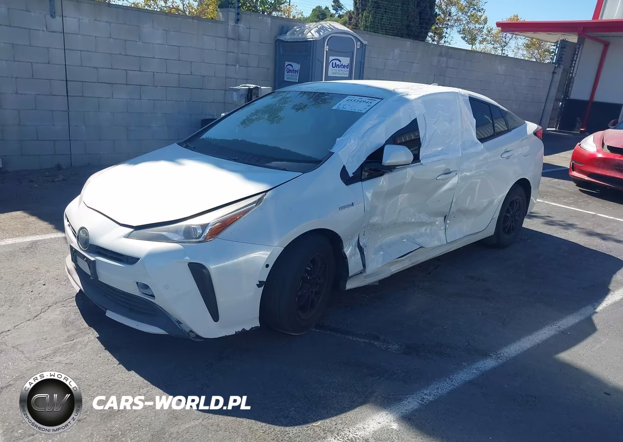 2019 Toyota Prius Le VIN:JTDKARFU2K3075644 - 2