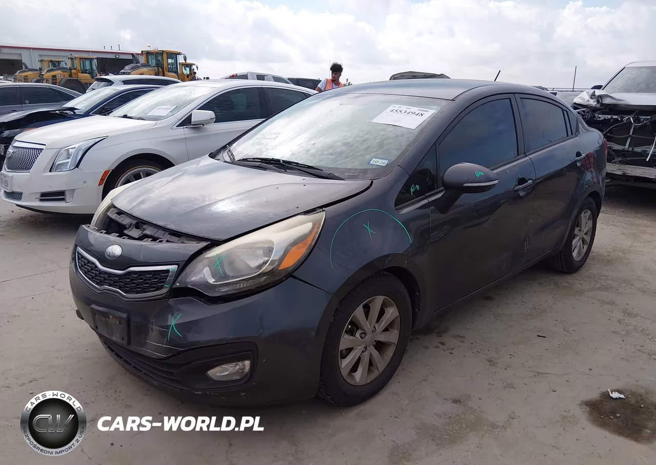 2013 Kia Rio Ex VIN:KNADN4A3XD6270114 - 2