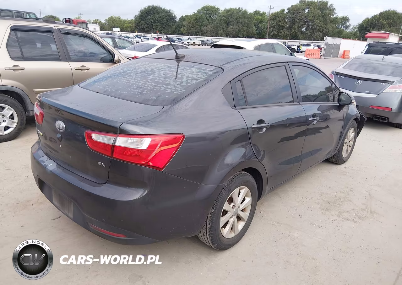 2013 Kia Rio Ex VIN:KNADN4A3XD6270114 - 4