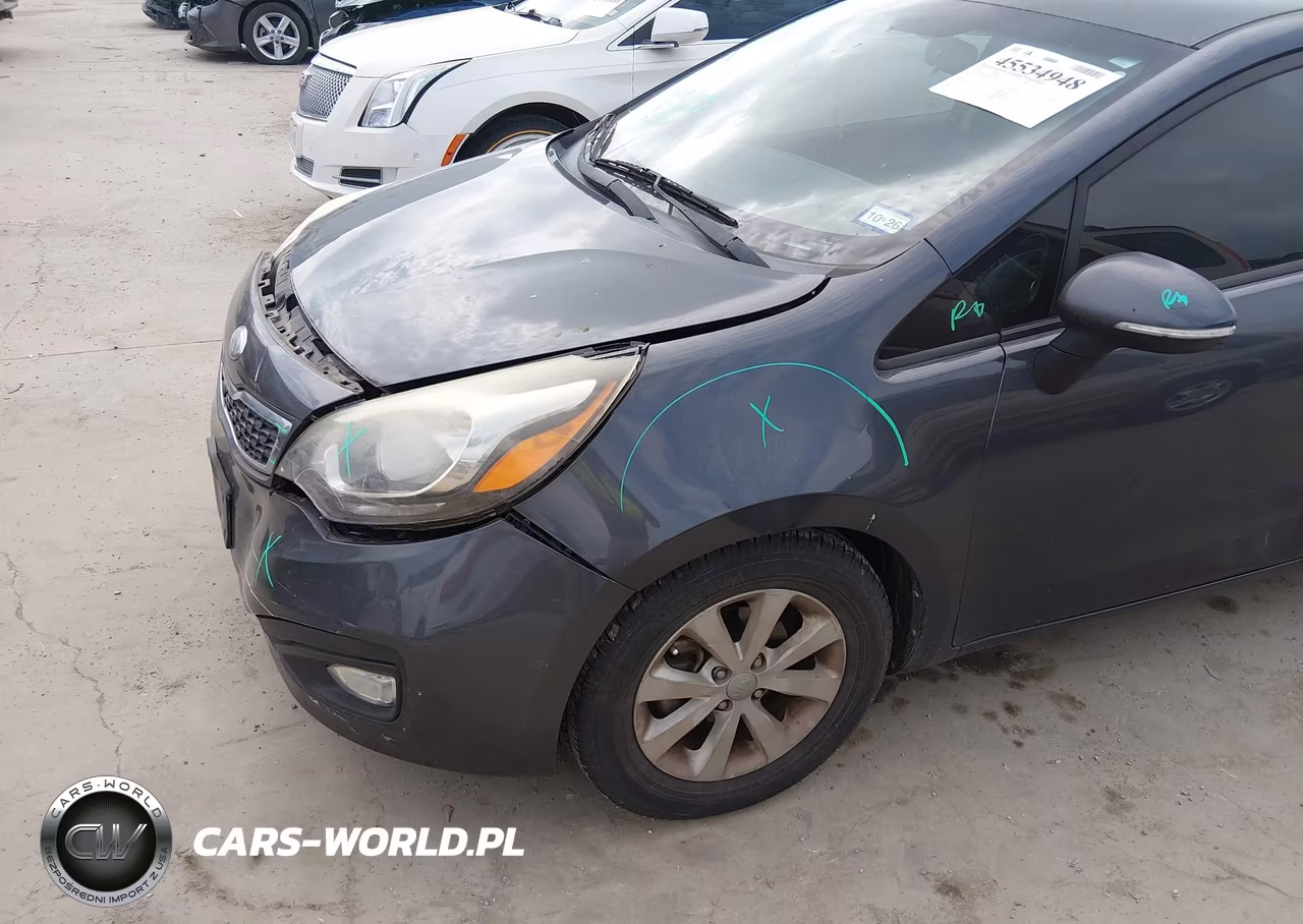 2013 Kia Rio Ex VIN:KNADN4A3XD6270114 - 6