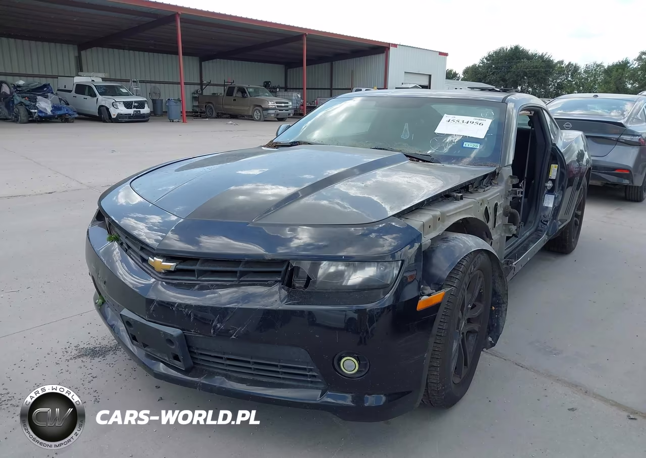 2014 Chevrolet Camaro 2Ls VIN:2G1FA1E37E9244539 - 2