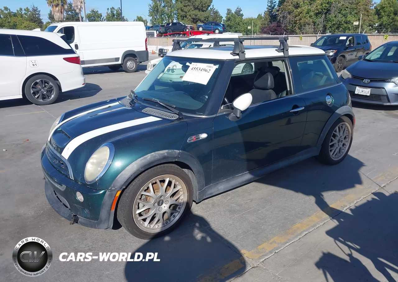 2003 Mini Cooper S VIN:WMWRE33443TD60979 - 2