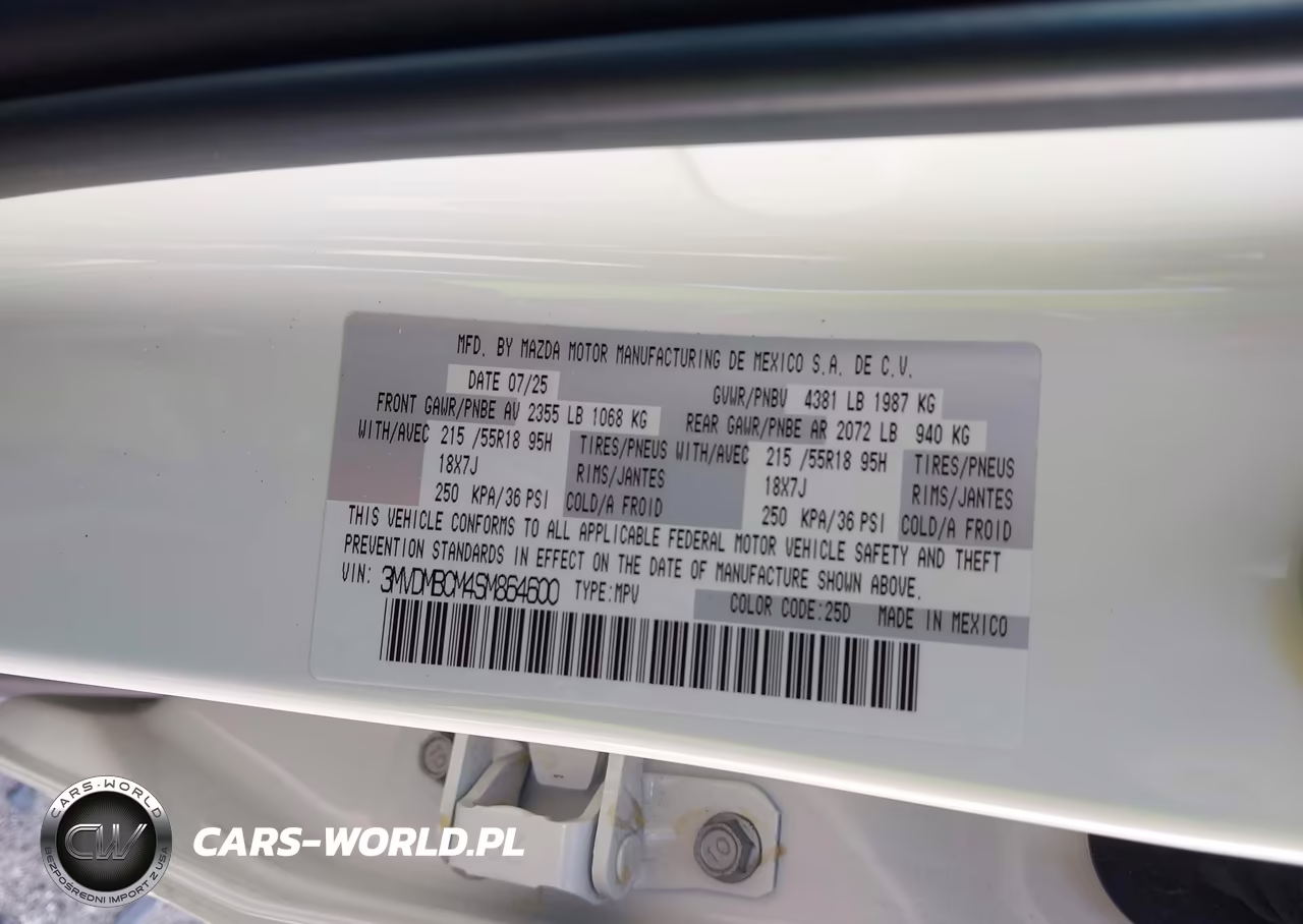 2025 Mazda Cx-30 2.5 S Preferred Package VIN:3MVDMBCM4SM864600 - 9