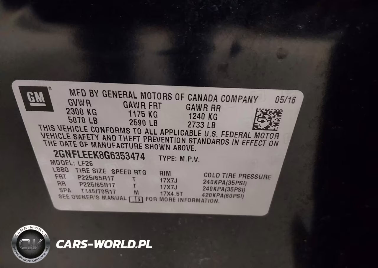 2016 Chevrolet Equinox Ls VIN:2GNFLEEK8G6353474 - 9