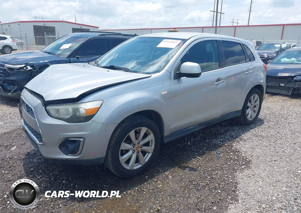 2013 Mitsubishi Outlander Sport Es VIN:4A4AP3AU6DE012206 - 2