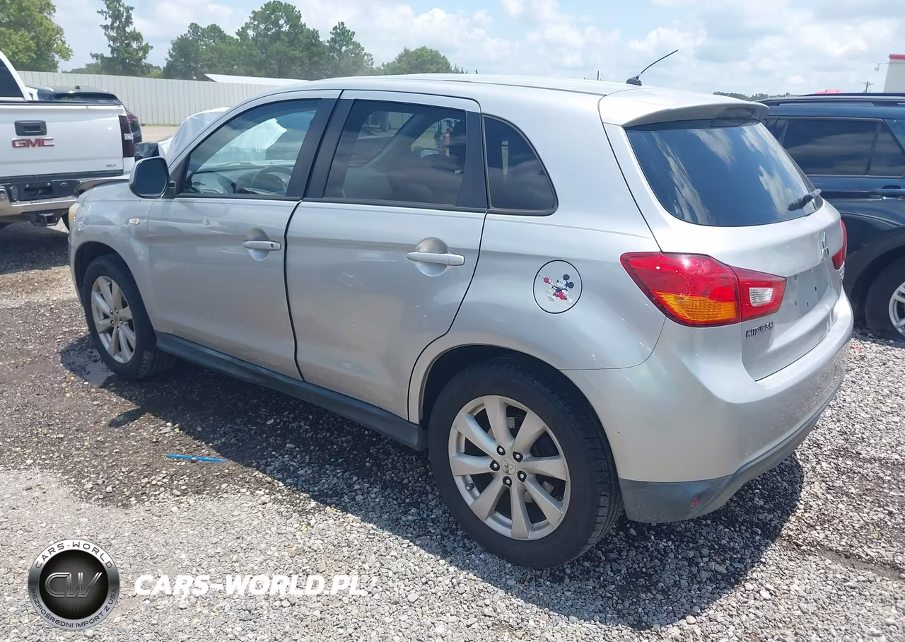 2013 Mitsubishi Outlander Sport Es VIN:4A4AP3AU6DE012206 - 3