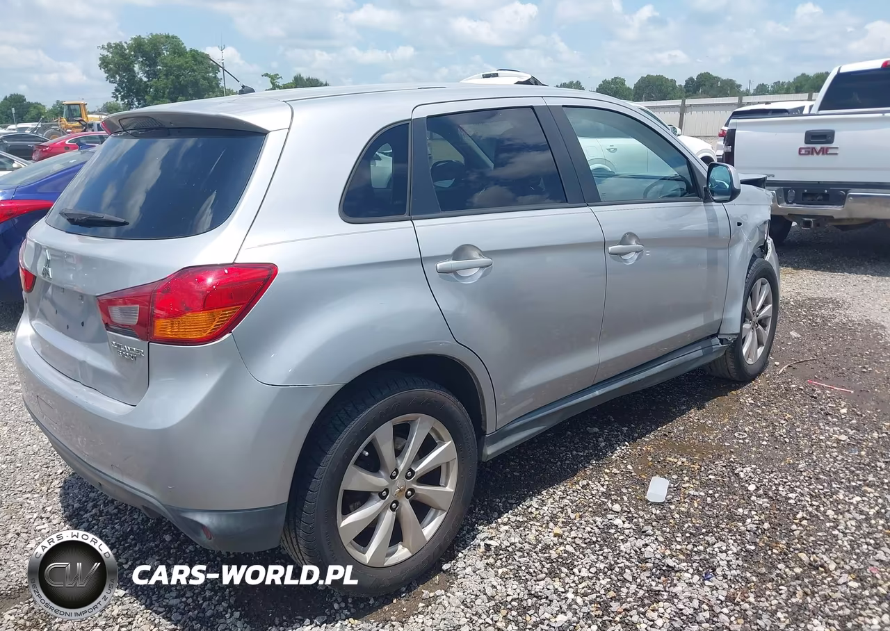 2013 Mitsubishi Outlander Sport Es VIN:4A4AP3AU6DE012206 - 4