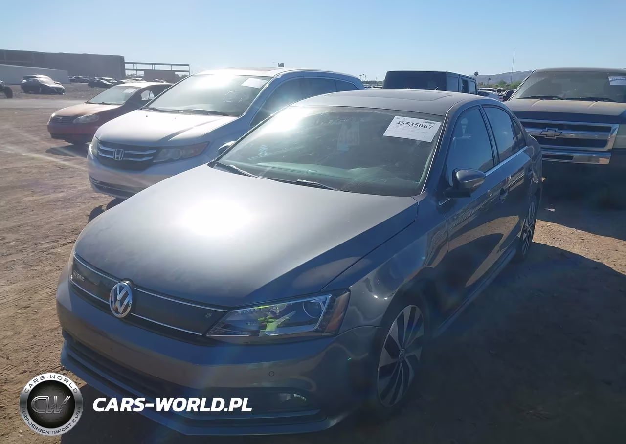 2016 Volkswagen Jetta Hybrid Sel Premium VIN:3VW637AJ0GM419570 - 2